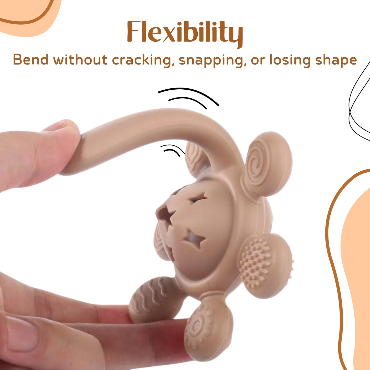 OBABY Rattle/Teether for Baby