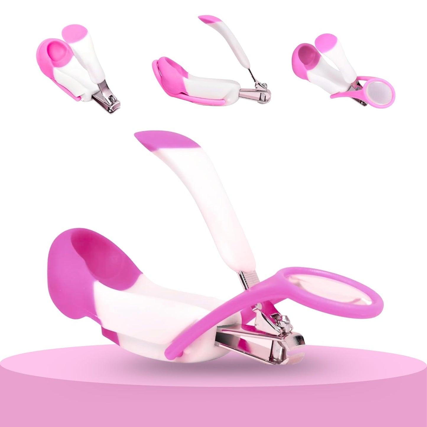 OBABY Baby Nail Clipper with Magnifier