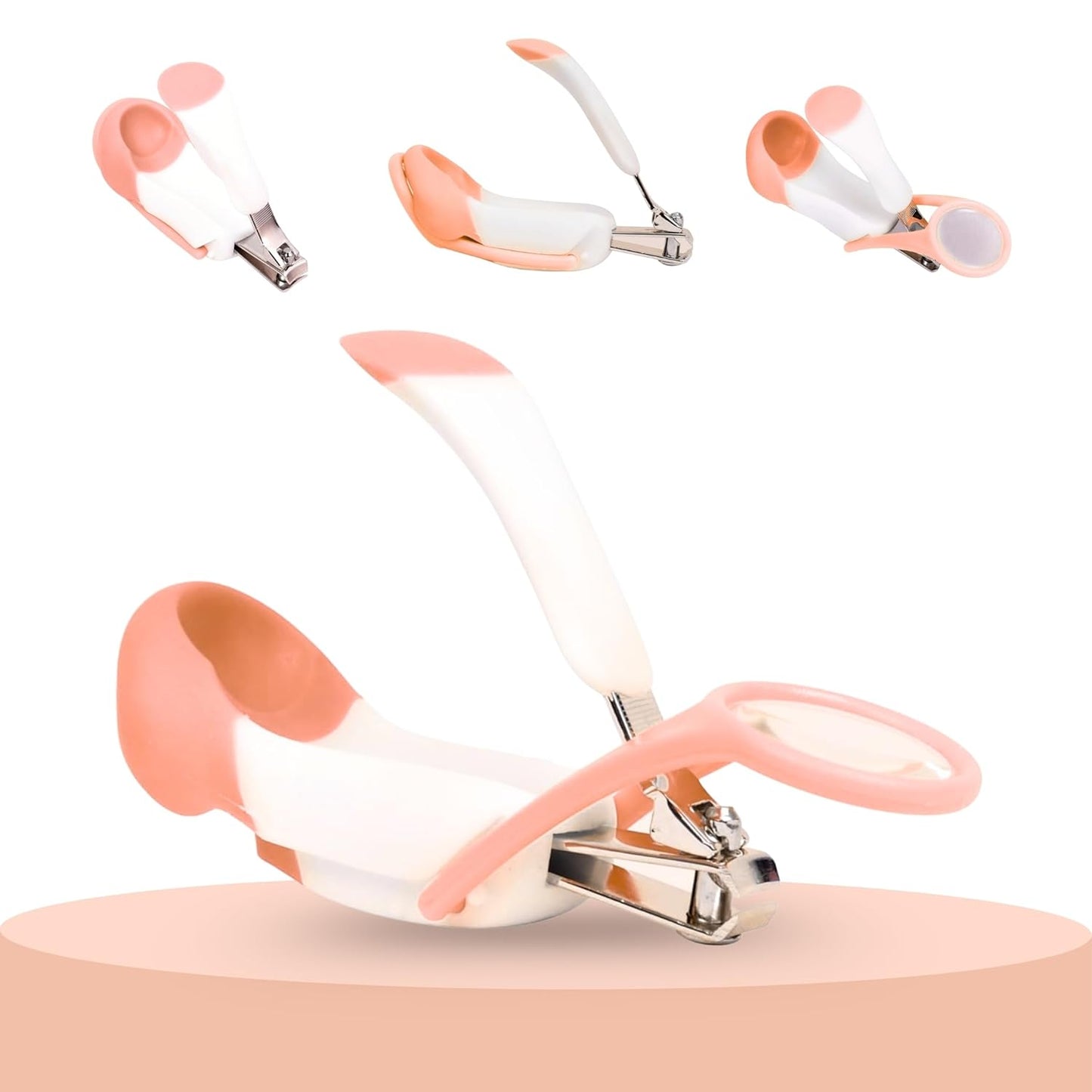 OBABY Baby Nail Clipper with Magnifier