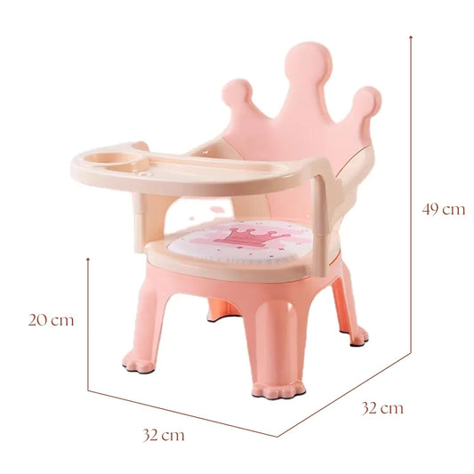 OBaby Dining Table Seat Removable Tray/Adjustable