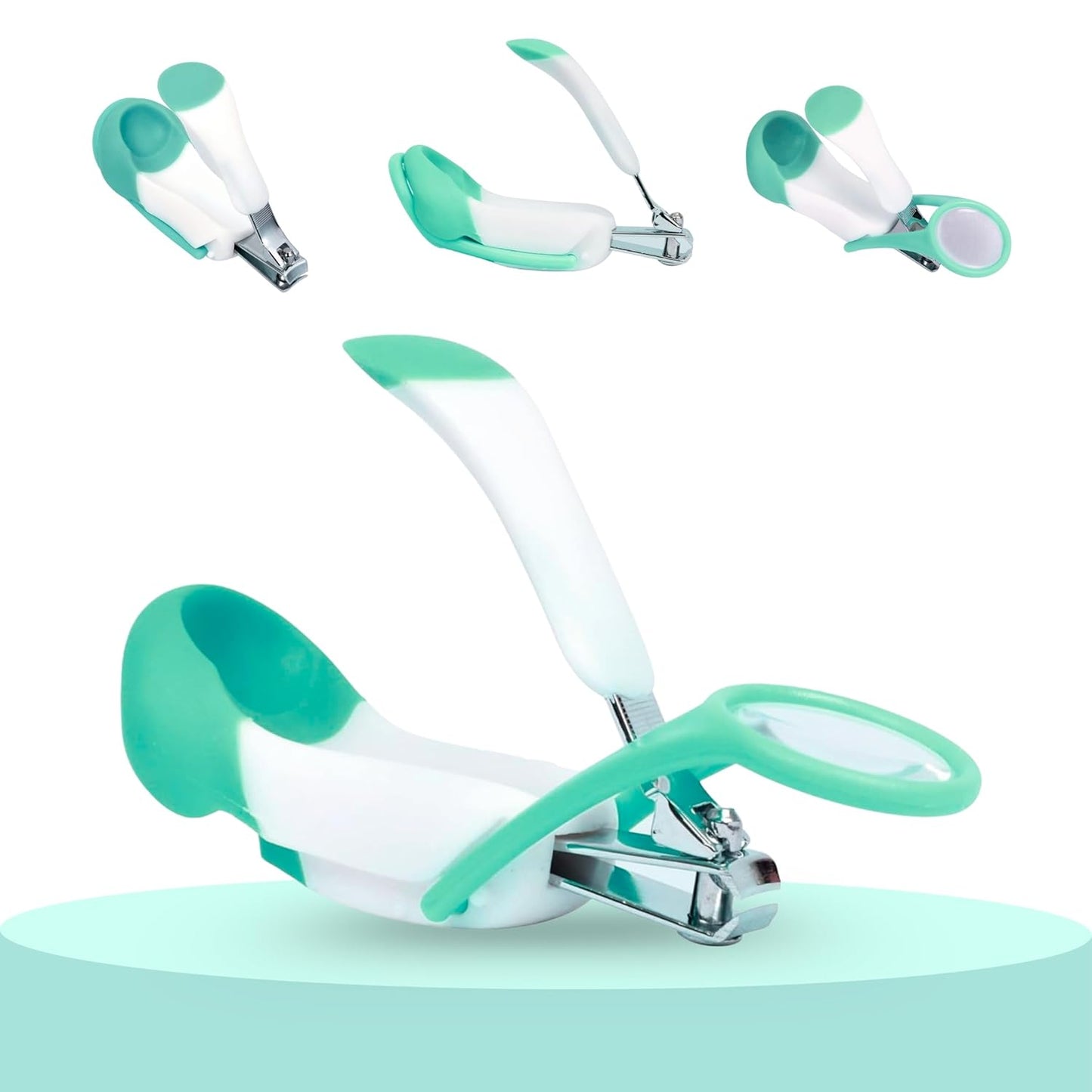 OBABY Baby Nail Clipper with Magnifier
