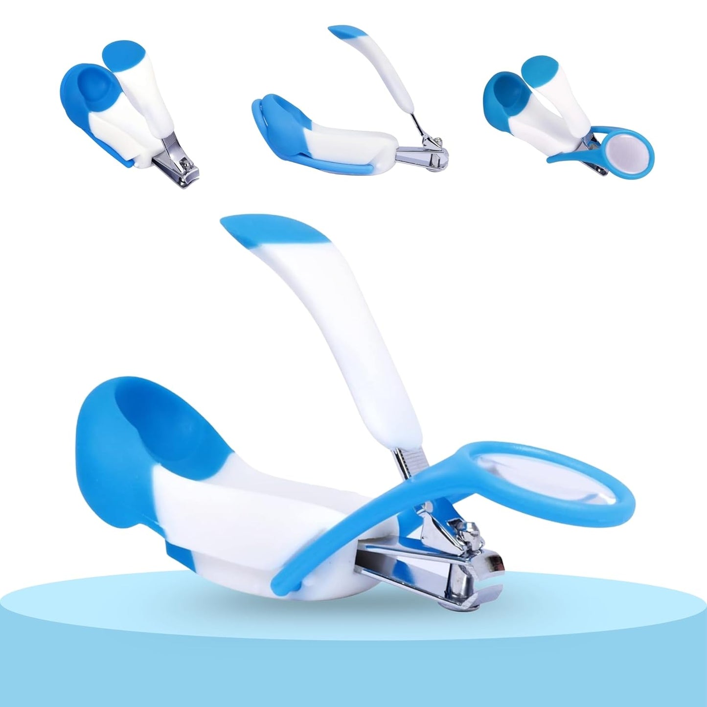 OBABY Baby Nail Clipper with Magnifier