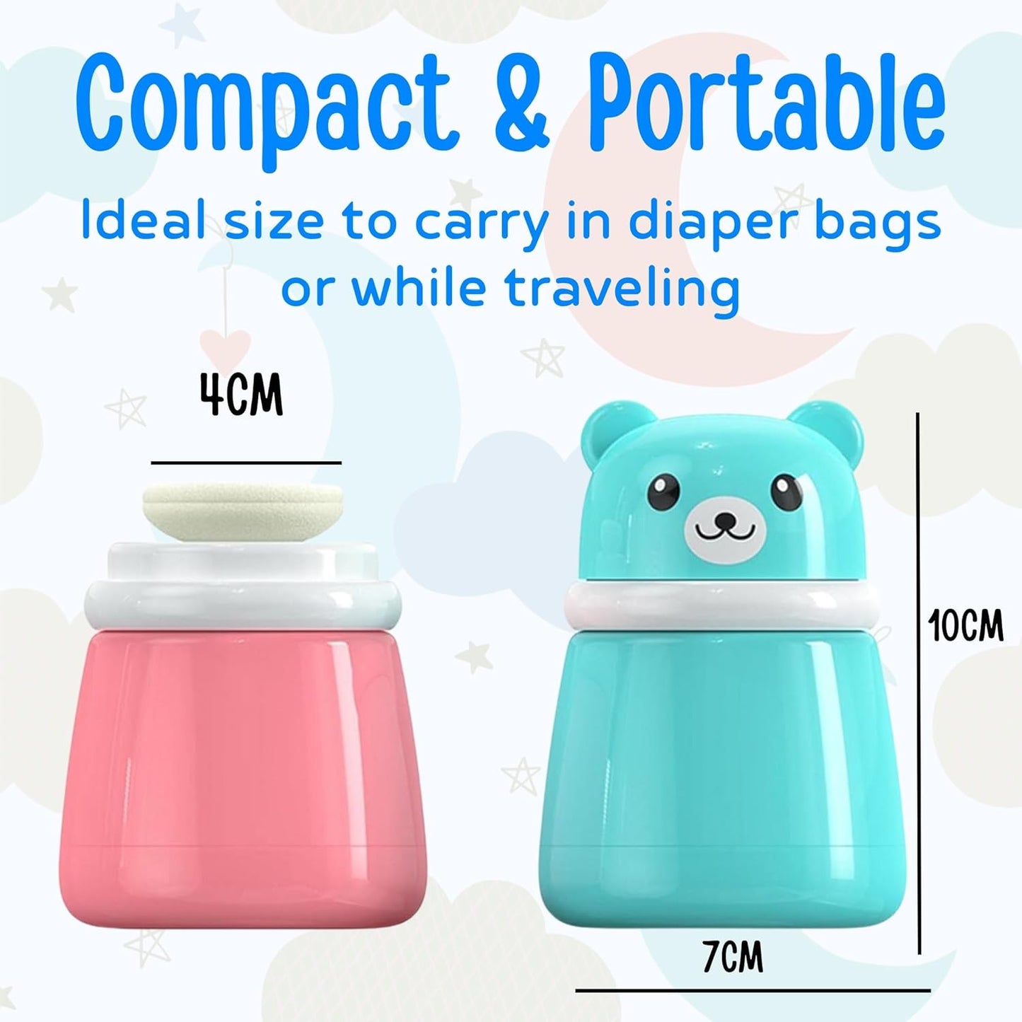 OBABY Skin Care Powder Puff