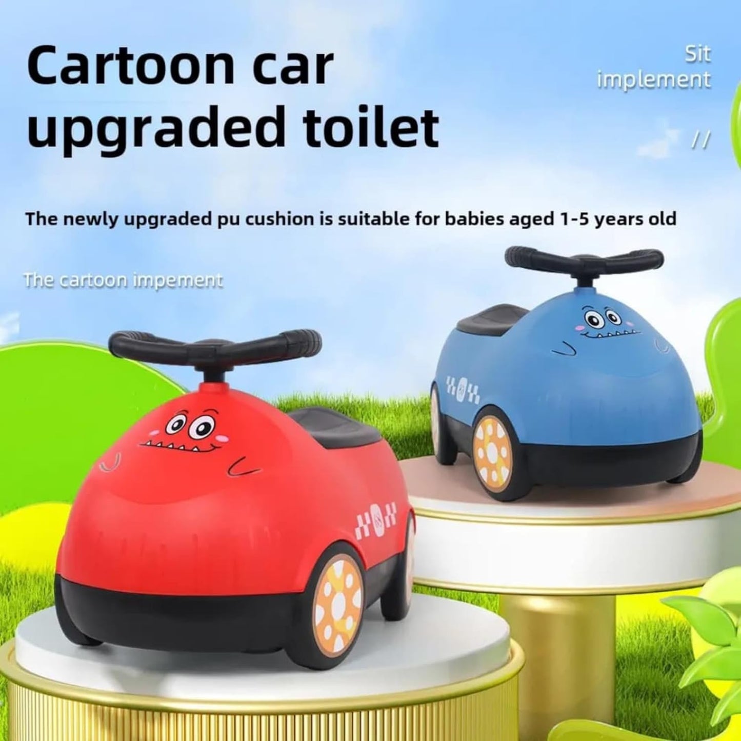 OBABY- CarPotty Training Seat for Toddlers