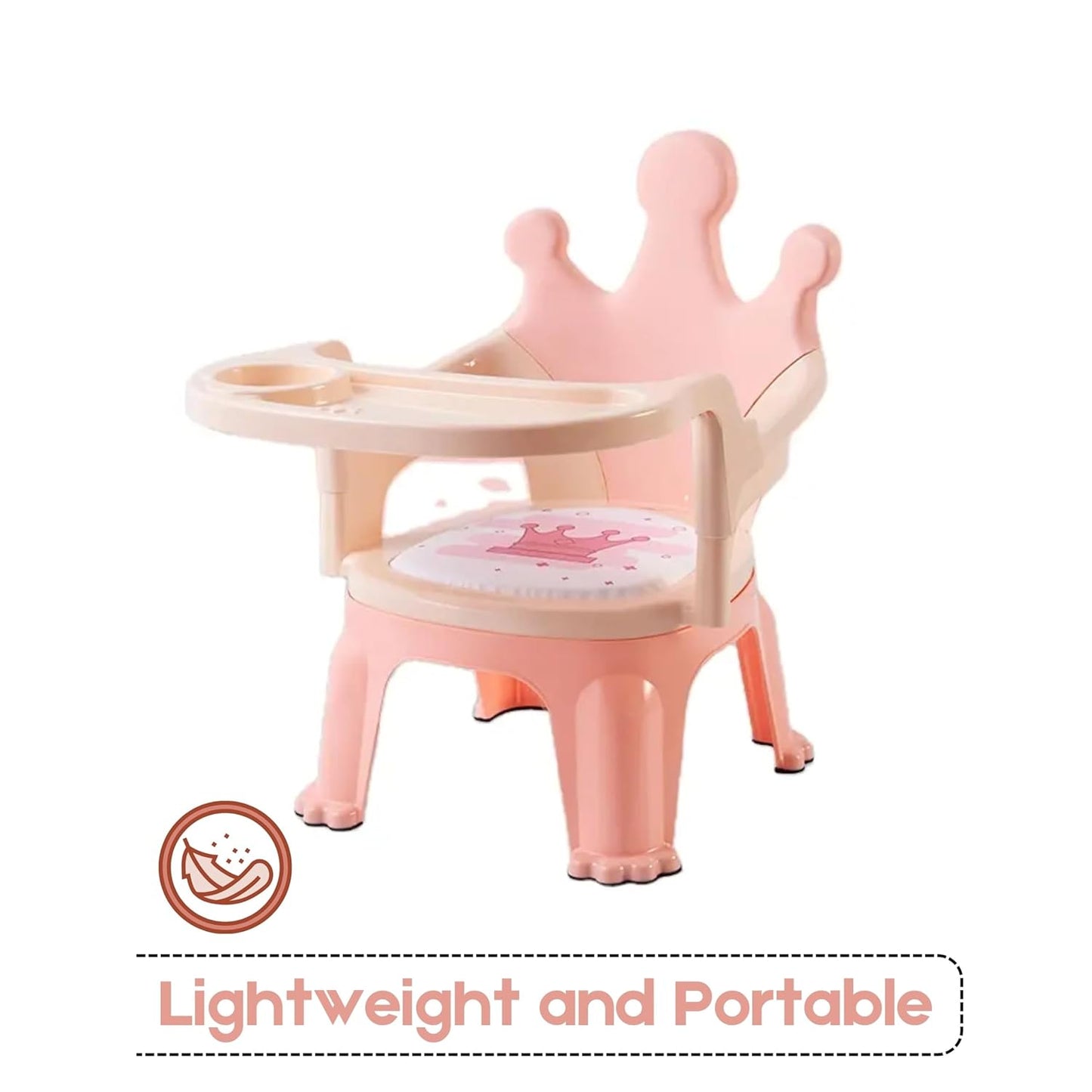 OBaby Dining Table Seat Removable Tray/Adjustable