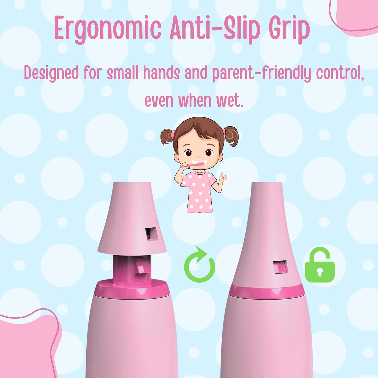 OBABY Infant and Toddler ElectricToothbrush