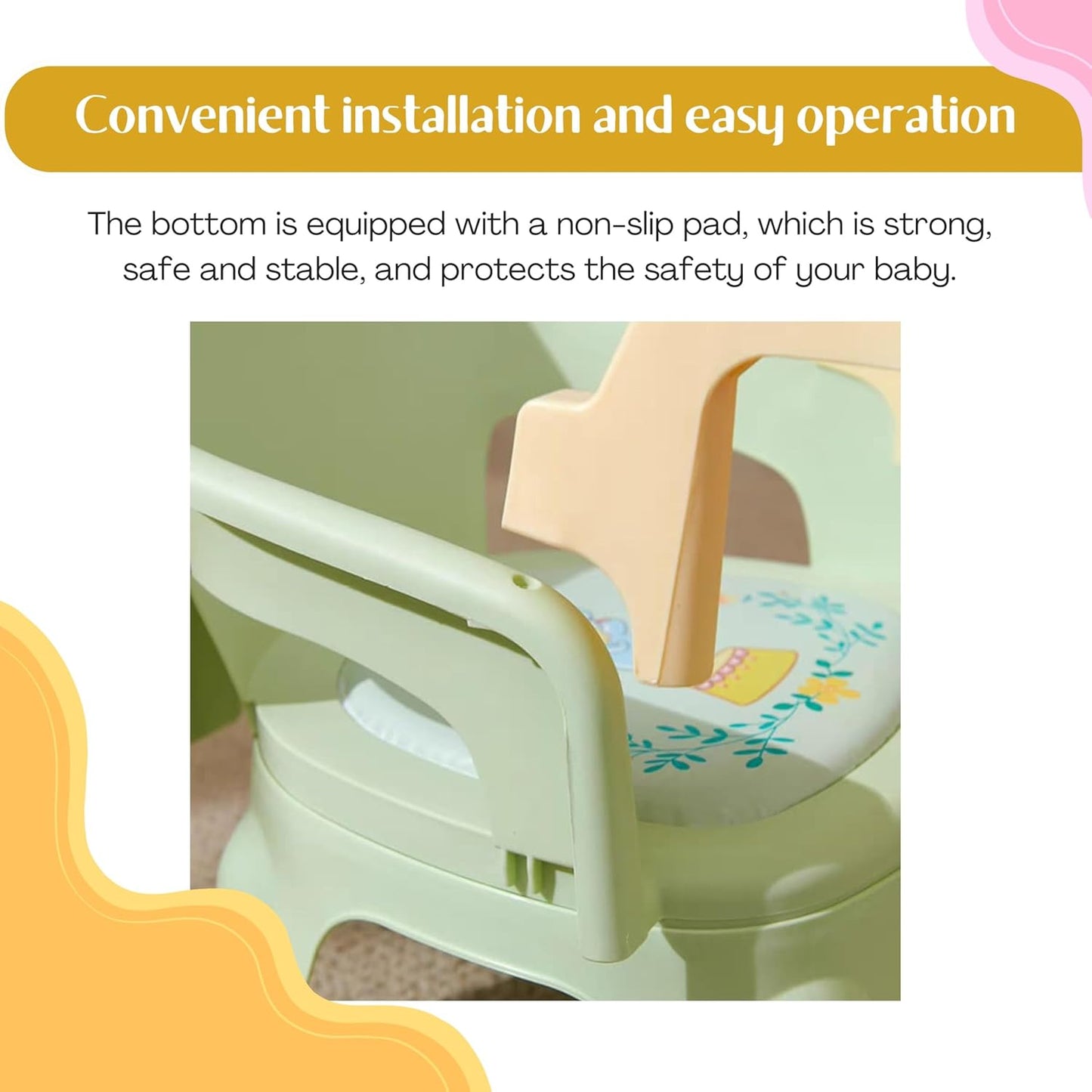OBaby Dining Table Seat Removable Tray/Adjustable