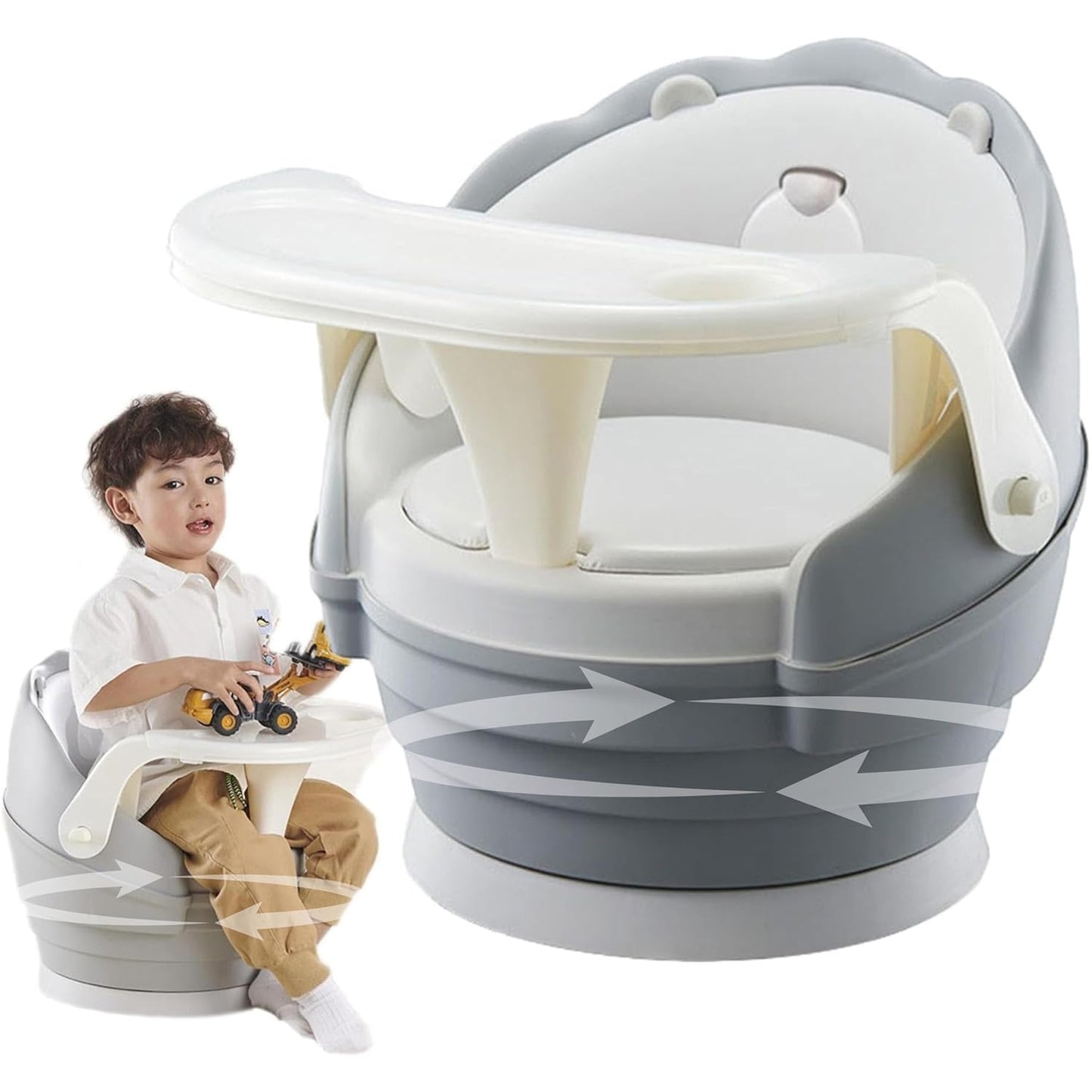 OBaby Dining Table Seat, 360° Rotation