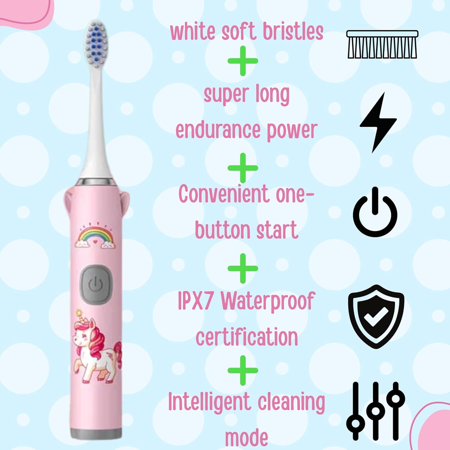 OBABY Infant and Toddler ElectricToothbrush