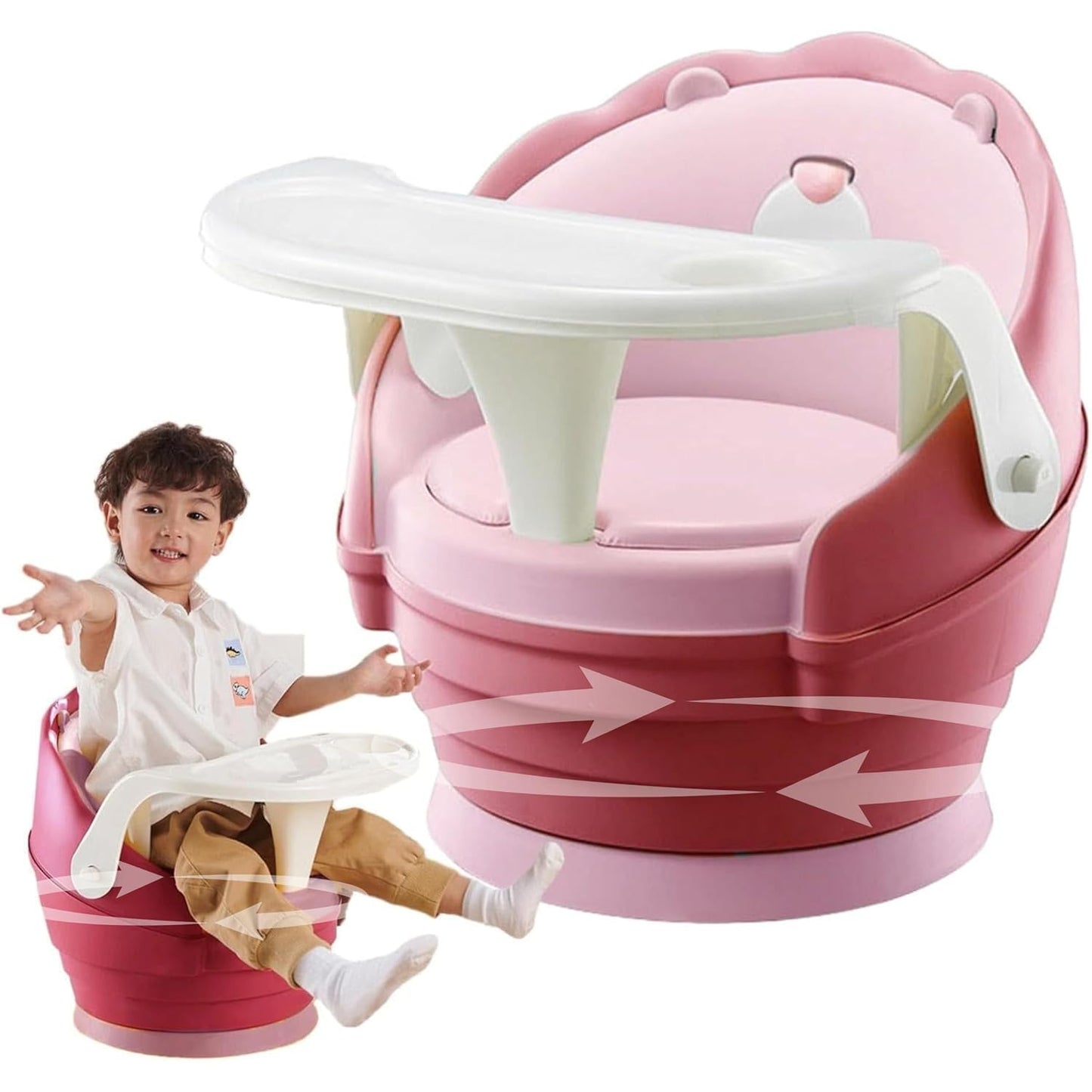 OBaby Dining Table Seat, 360° Rotation