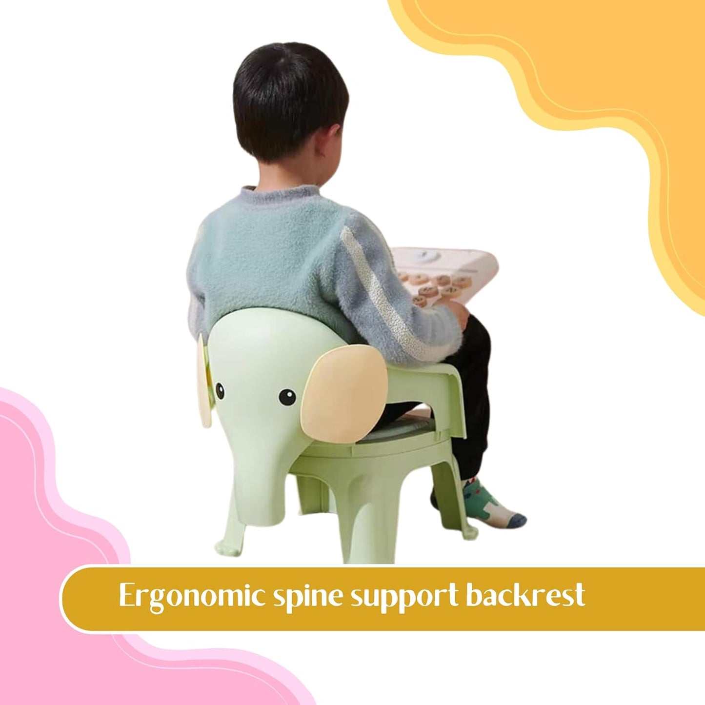 OBaby Dining Table Seat Removable Tray/Adjustable
