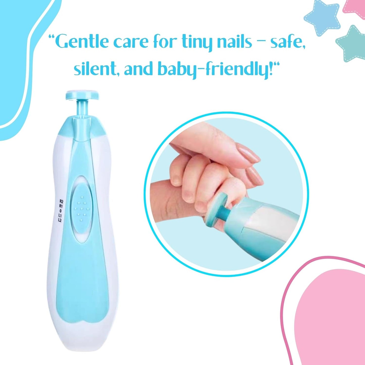 OBABY Electric Baby Nail Trimmer
