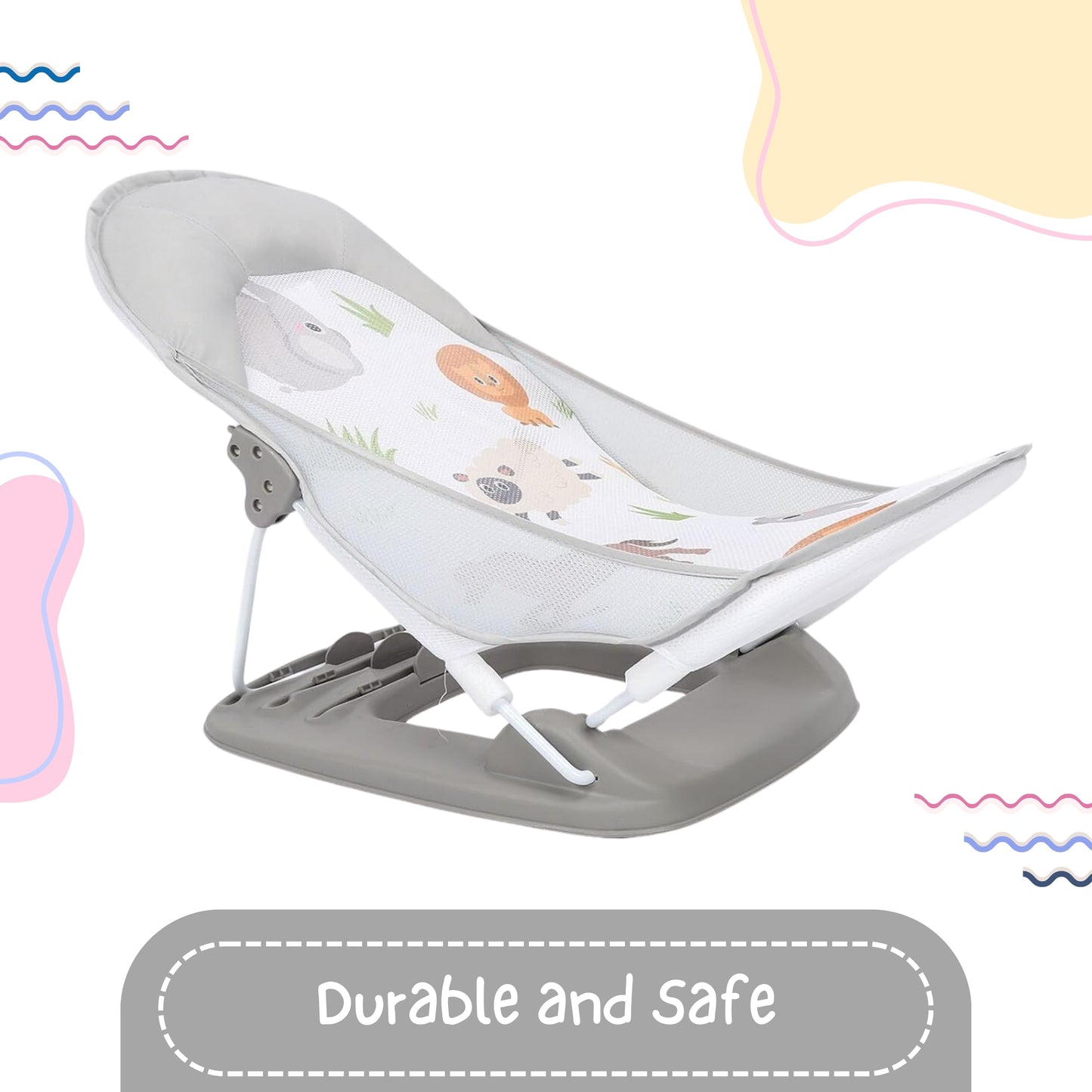 OBABY Newborn Baby Bather Foldable/Reclining