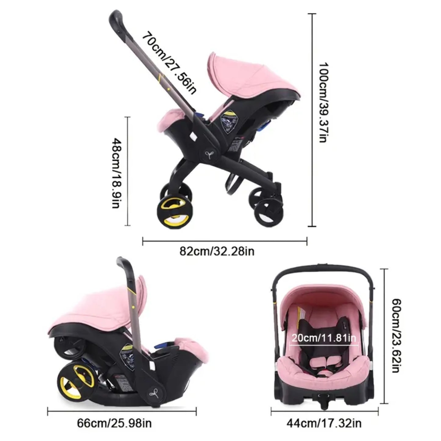OBABY Car Seat/Travel Stroller
