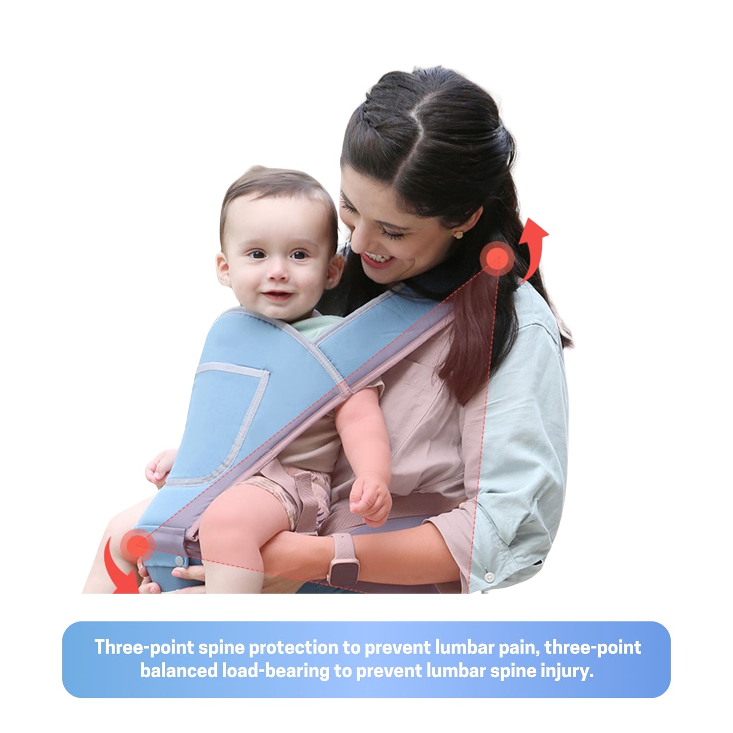OBABY BabyCarrier Hip Seat Adjustable