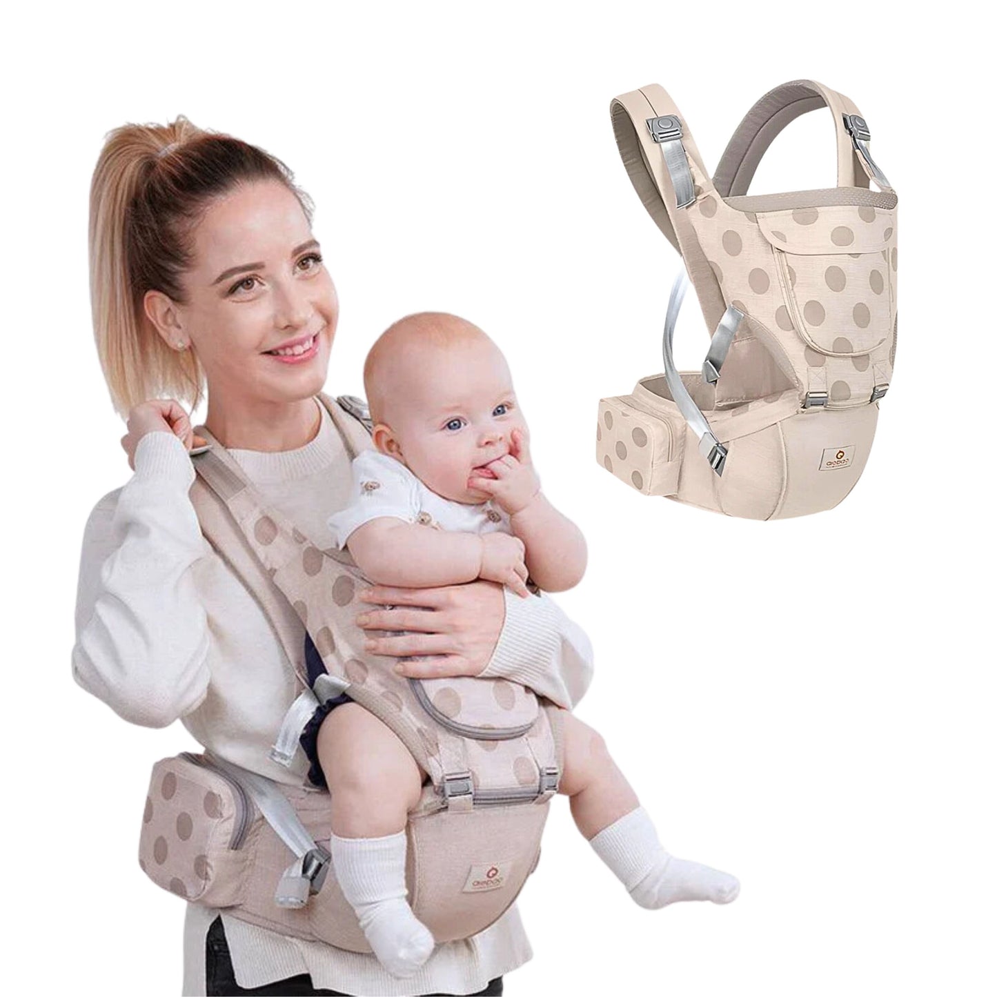 OBABY BabyCarrier Hip Seat Adjustable/Comfortable