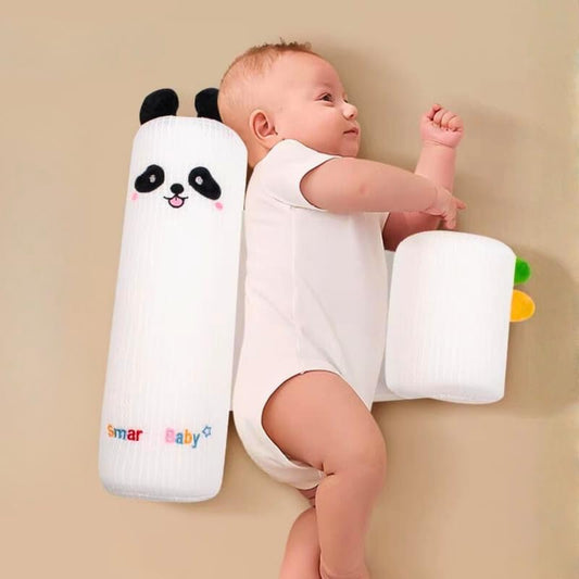 Baby Pillow for Newborn, Anti Flat Head Support, Soft Breathable Cotton