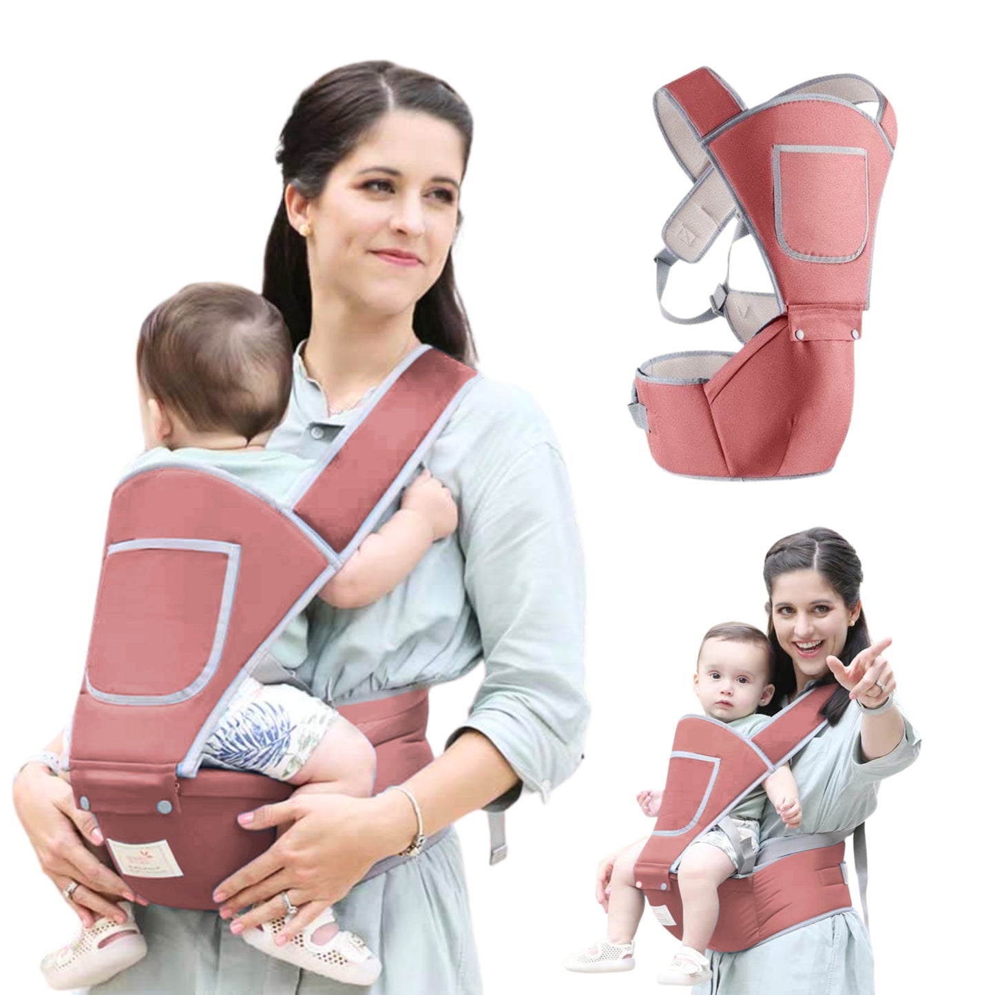 OBABY BabyCarrier Hip Seat Adjustable