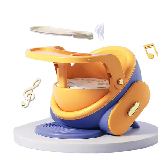 Dining Table Seat, Removable Tray/Adjustable