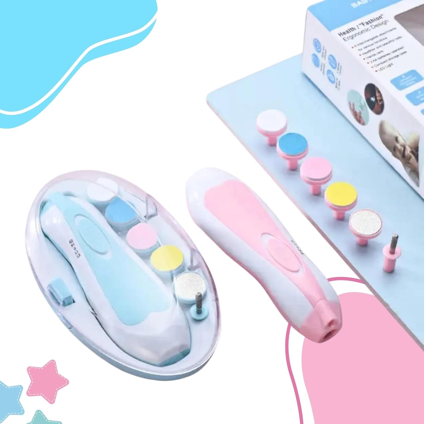 OBABY Electric Baby Nail Trimmer