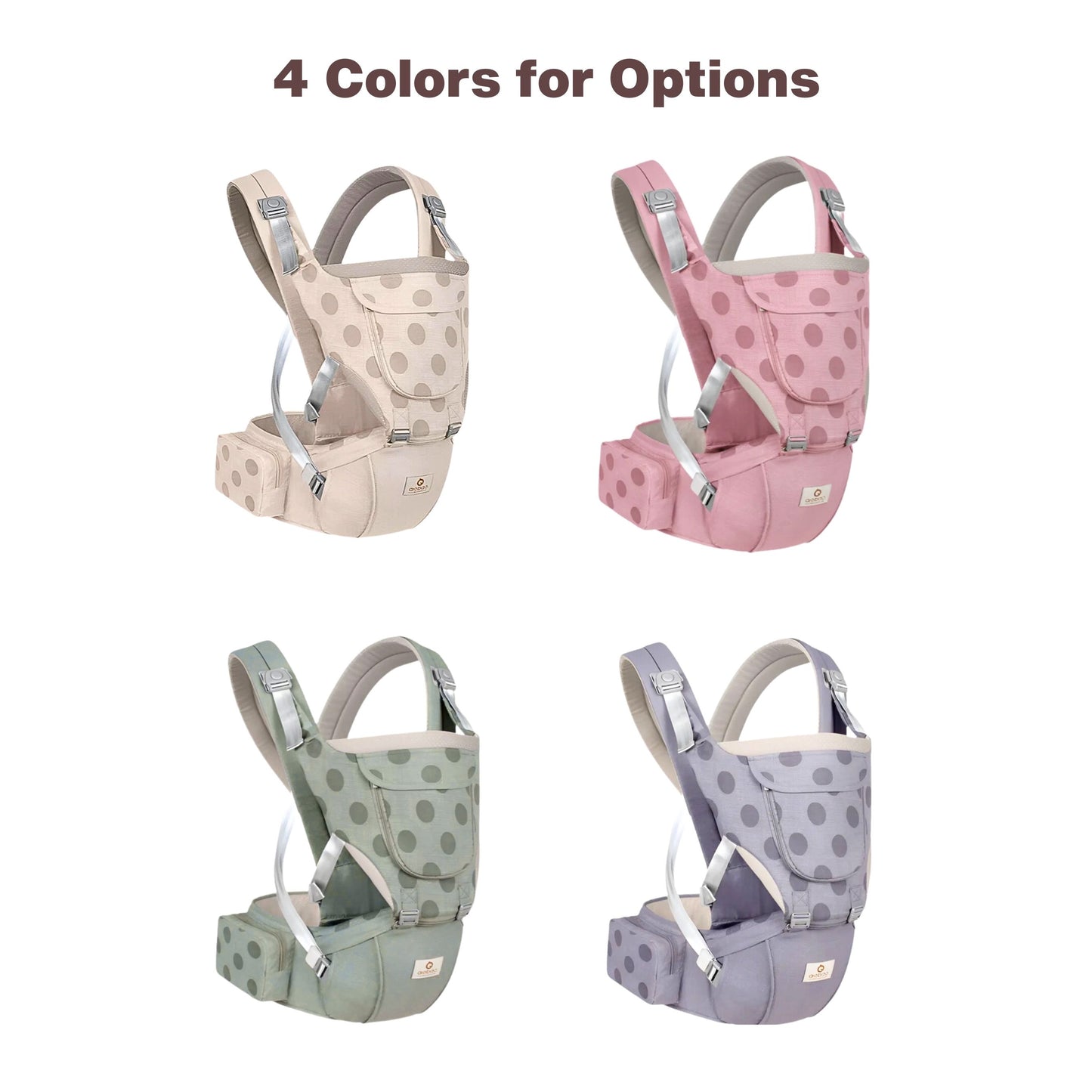 OBABY BabyCarrier Hip Seat Adjustable/Comfortable